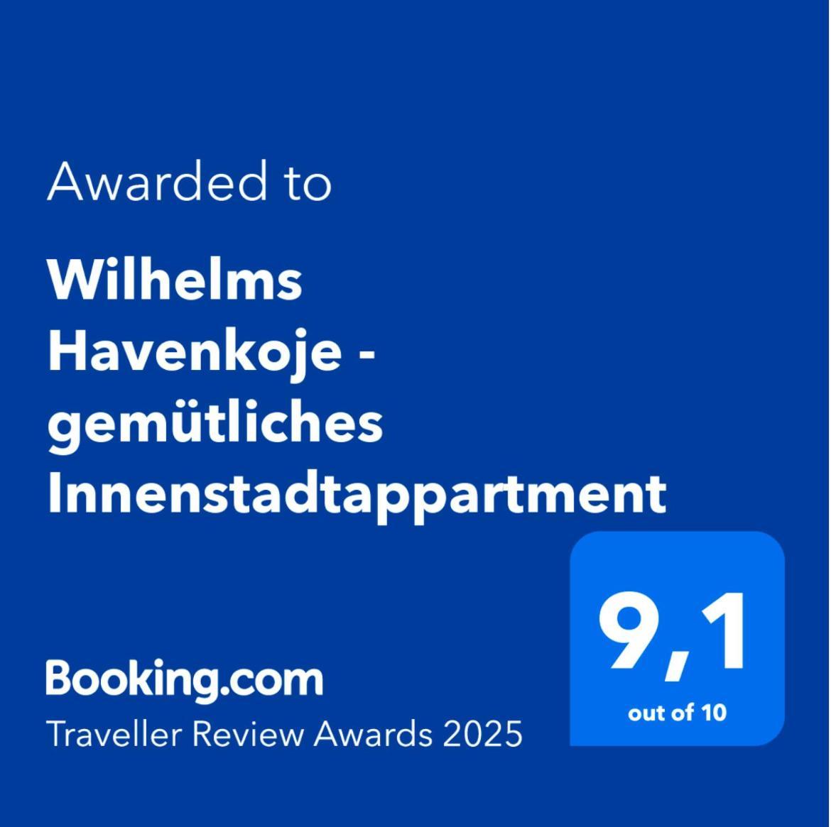 Wilhelms Havenkoje - Gemuetliches Innenstadtappartment Wilhelmshaven Exterior photo